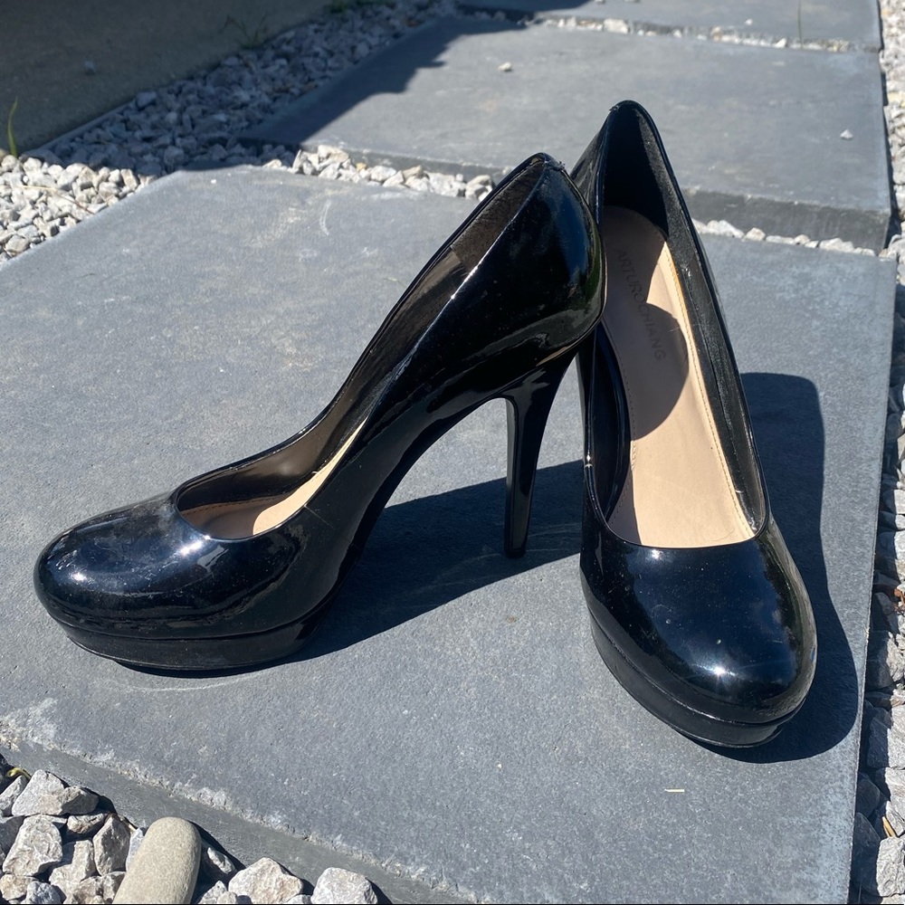 Black Platform Heels